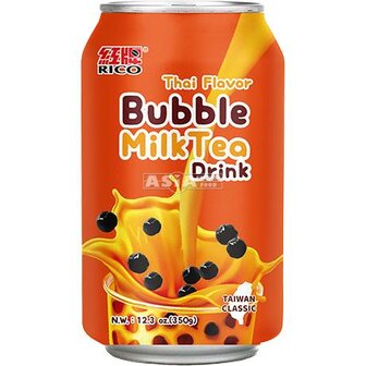 THAI BUBBLE MILK TEA DRINK - 350ML RICO