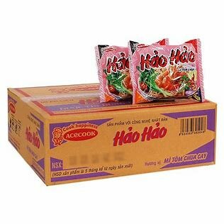 HAO HAO-INSTANT HOT SOUR SHRIMP FLAVOUR 30X75 GR