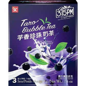 3:15 PM TARO BUBBLE TEA 3X70GR