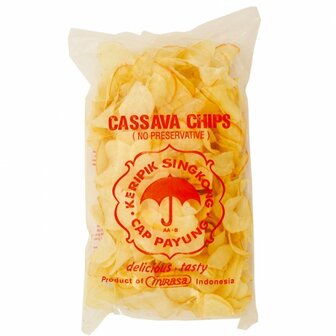 KERIPIK SINGKONG CASSAVE CHIPS 250 GR