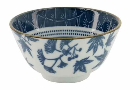 Tokyo Design Studio - Flora Japonica Rice Bowl 12x6.3cm 300ml GINGKO