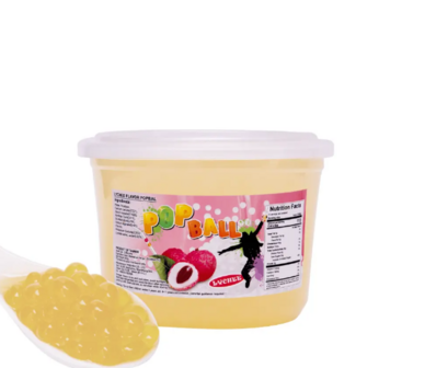 POPPING BOBA LYCHEE 950GR - PINSHAN