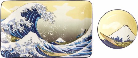 Tokyo Design Studio - Kawaii - Hokusai - Sushi Set - 6-delig - 2 Persoons