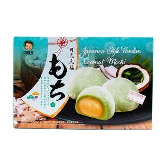 (SZU SHEN PO) JAPANESE STYLE PANDAN COCONUT MOCHI 210G