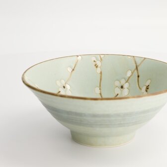 TOKYO DESIGN STUDIO - Green Soshun Bowl 17.8x7.3cm 600ml FK-8442 6/36