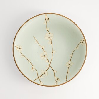TOKYO DESIGN STUDIO - Green Soshun Bowl 20x7cm 750ml Q579/BP 6/24