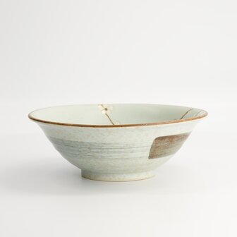 TOKYO DESIGN STUDIO - Green Soshun Bowl 20x7cm 750ml Q579/BP 6/24