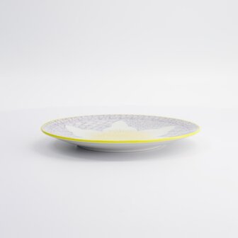 TOKYO DESIGN STUDIO - Lily Flower Plate 26x2cm Purple 21155 6/36