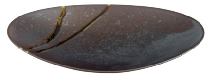 Zwart Rechthoekig Bord &ndash; 23 x 12.5cm