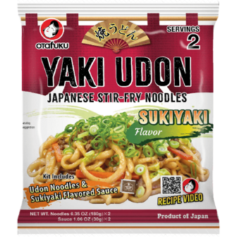 OTAFUKU- Yakiudon Noedels met Sukiyaki Saus 420g
