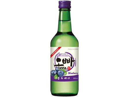 OPPA - Blueberry Soju Drink 12%, 360 ml