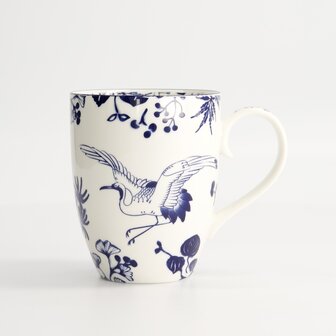 TOKYO DESIGN STUDIO - Flora Japonica Mug 8.5x10.2cm 340ml Crane 16973 6/36