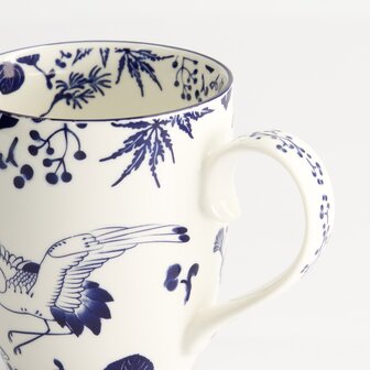 TOKYO DESIGN STUDIO - Flora Japonica Mug 8.5x10.2cm 340ml Crane 16973 6/36