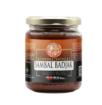 KONINGSVOGEL SAMBAL BADJAK 280 GR
