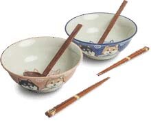 EDO JAPAN - RAMENBOWLSET SHIBA O21 CM/H8CM - 2 PERS