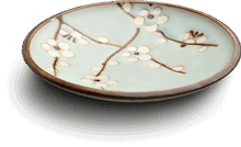 EDO JAPAN - SAUSSCHAALTJE HANA LICHTGROEN  &Oslash;10 cm | H2 cm