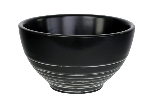 ORIENTAL SELECTION - BLACK MARU SERIES BOWL 10X5CM 200ML