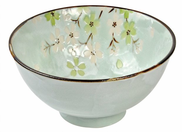 GREEN COSMOS BOWL 16X8CM600ML