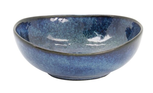 TOKYO DESIGN STUDIO- COBALT BLUE- OVAL BOWL 11X10,8X4CM 160ML