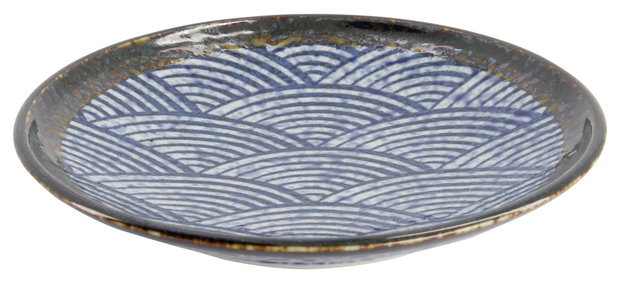 TOKYO DESIGN STUDIO - AISAI SEIGAIHA PLATE 19,6X3CM