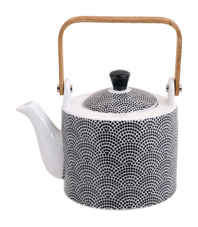 TOKYO DESIGN STUDIO- NIPPON BLACK TEAPOT 0,8L DOT