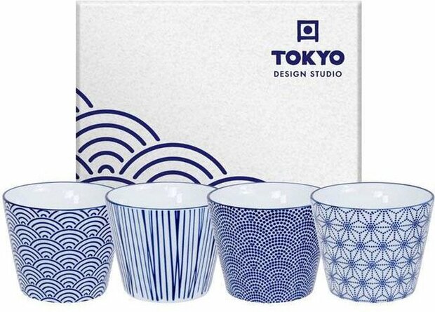 TOKYO DESIGN STUDIO - NIPPON BLUE CUP W/GIFTBOX 8,3X6.5CM