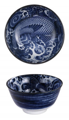 TOKYO DESIGN STUDIO- JAPONISM TAYO BOWL SET4 14.7X6.9CM 550ML