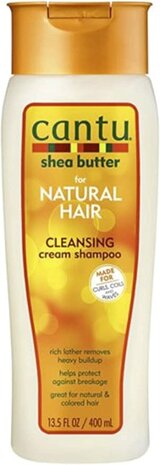 Cantu Coconut Curling Cream 12oz met sulfaatvrije shampoo & conditioner 12oz & sheaboter hydraterende krulactivatorcrème 12oz