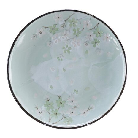 TOKYO DESIGN - GREEN COSMOS PLATE 29x3.5 CM 