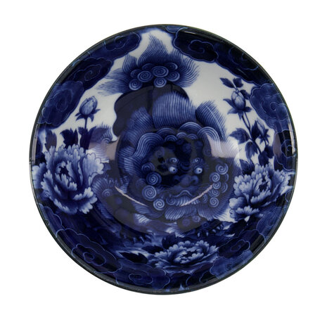 TOKYO DESIGN STUDIO - JAPONISM LION TAYO BOWL BLUE - 14.7x7.6 CM 500 ML