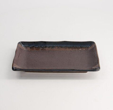 TOKYO DESIGN STUDIO - LARGE PLATES 21x13.5x2.8 CM MASIKO KINYO BLACK