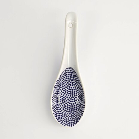 TOKYO DESIGN STUDIO - Nippon Blue Spoon Dots 13.8x4.8cm Blue CH-SS/51 12/144