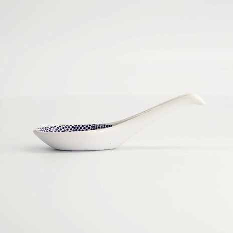 TOKYO DESIGN STUDIO - Nippon Blue Spoon Dots 13.8x4.8cm Blue CH-SS/51 12/144