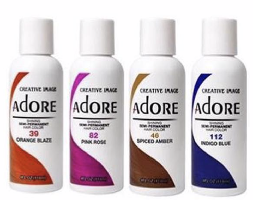 adore midnight blue hair dye