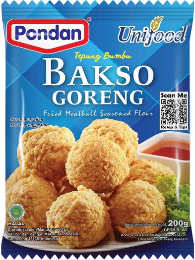 (UNIFOOD) TEPUNG BUMBU BAKSO GORENG 200GR - Toko Azia