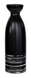 ORIENTAL SELECTION - BLACK MARU SERIES SAKE BOTTLE 17,5CM 180ML BLACK PORSELEIN ORIENTAL SELECTION - BLACK MARU SERIES SAKE BOTTLE 17,5CM 180ML BLACK PORSELEIN